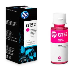 BOTELLA DE TINTA HP MAGENTA ORIGINAL GT52 DE 90 ML