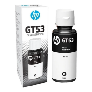 BOTELLA DE TINTA HP NEGRA ORIGINAL GT53 DE 90 ML