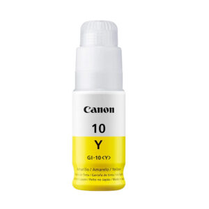 BOTELLA DE TINTA CANON AMARILLA ORIGINAL GI-10 DE 70 ML