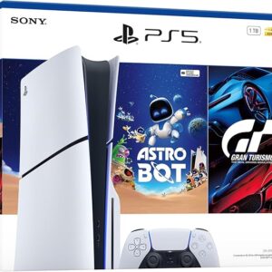 PLAYSTATION 5 SLIM DVD 1 TERA + 2 JUEGOS ASTRO BOT & GRAN TURINSMO 7