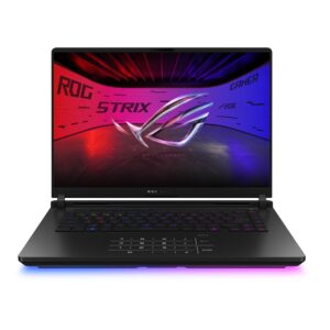 PORTÁTIL ASUS ROG STRIX GAMER - CORE ULTRA 9 275HX - SDD 2 TERA - RAM 64GB DDR5 - RTX 5080 16GB DDR7 - 16" 240HZ